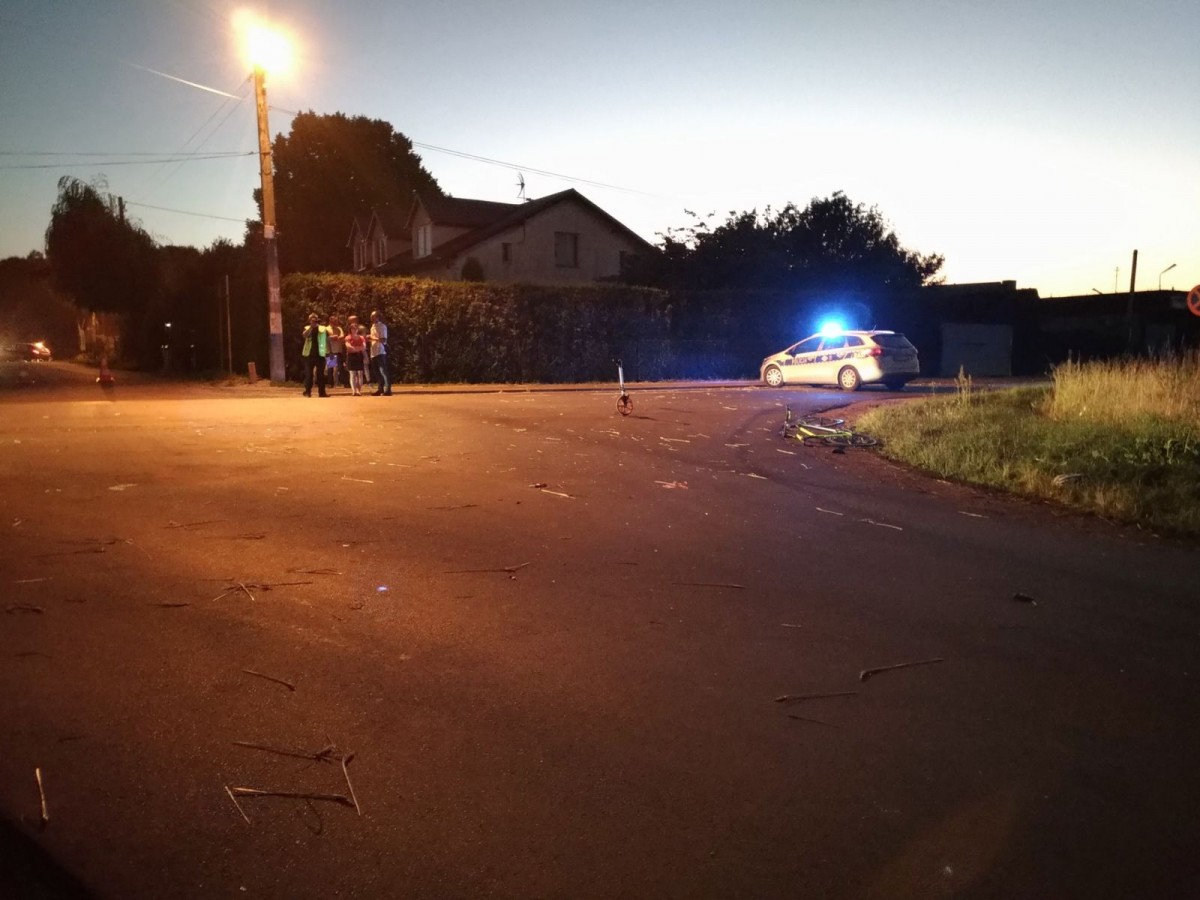 Wypadek w Tomaszowie Bolesławieckim