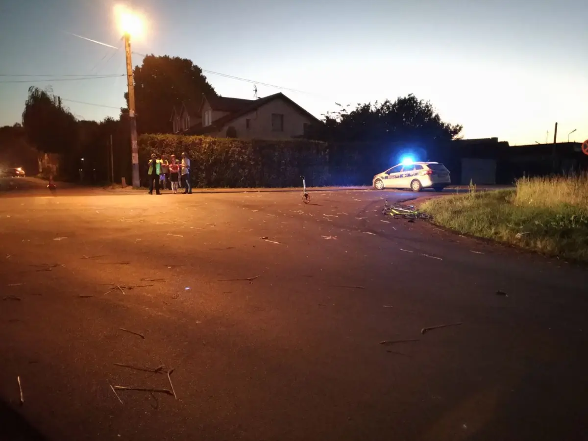 Wypadek w Tomaszowie Bolesławieckim