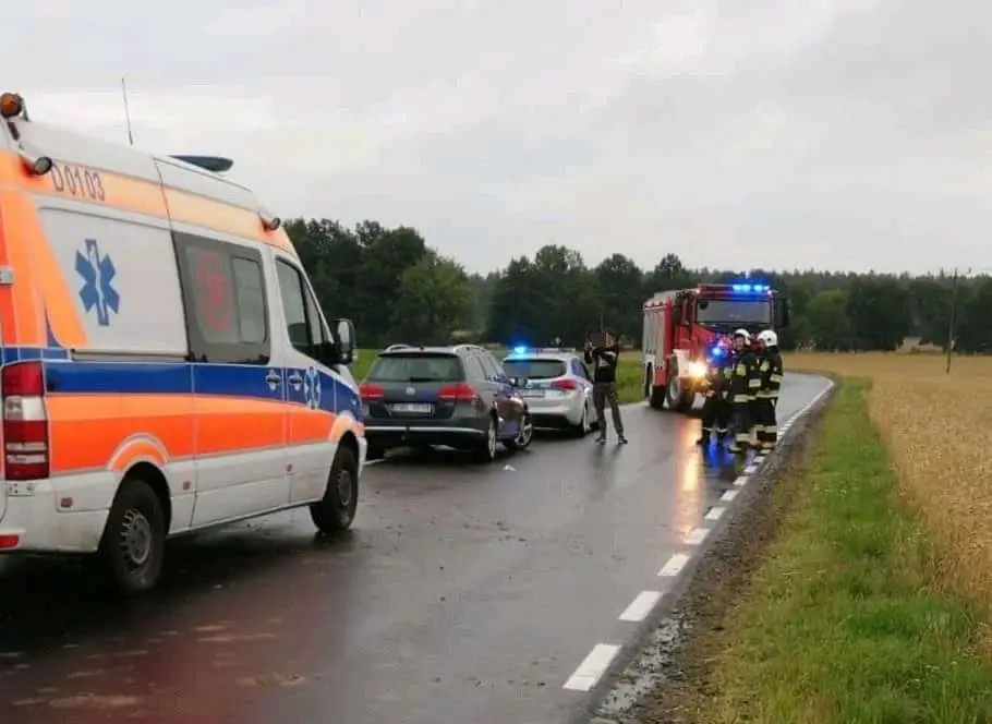 Dachowanie auta w Lubkowie
