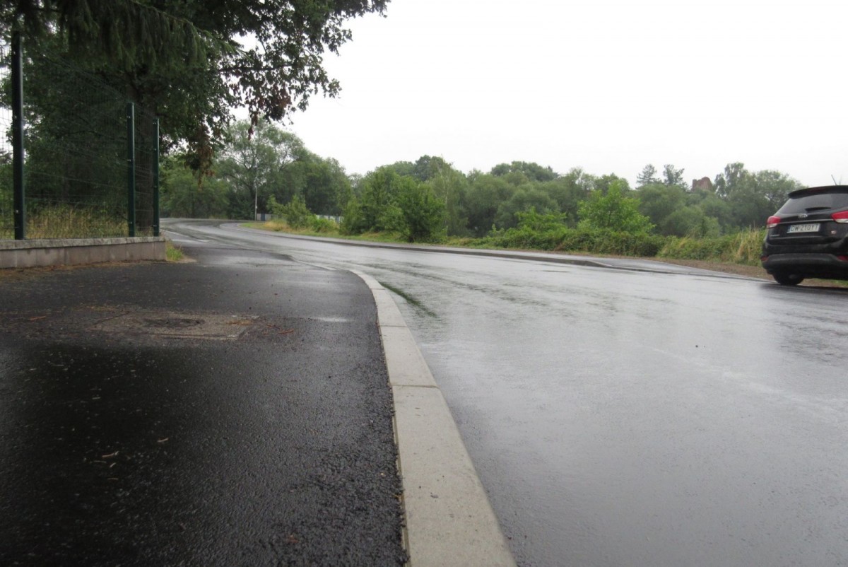 Odbiór drogi Mostowej