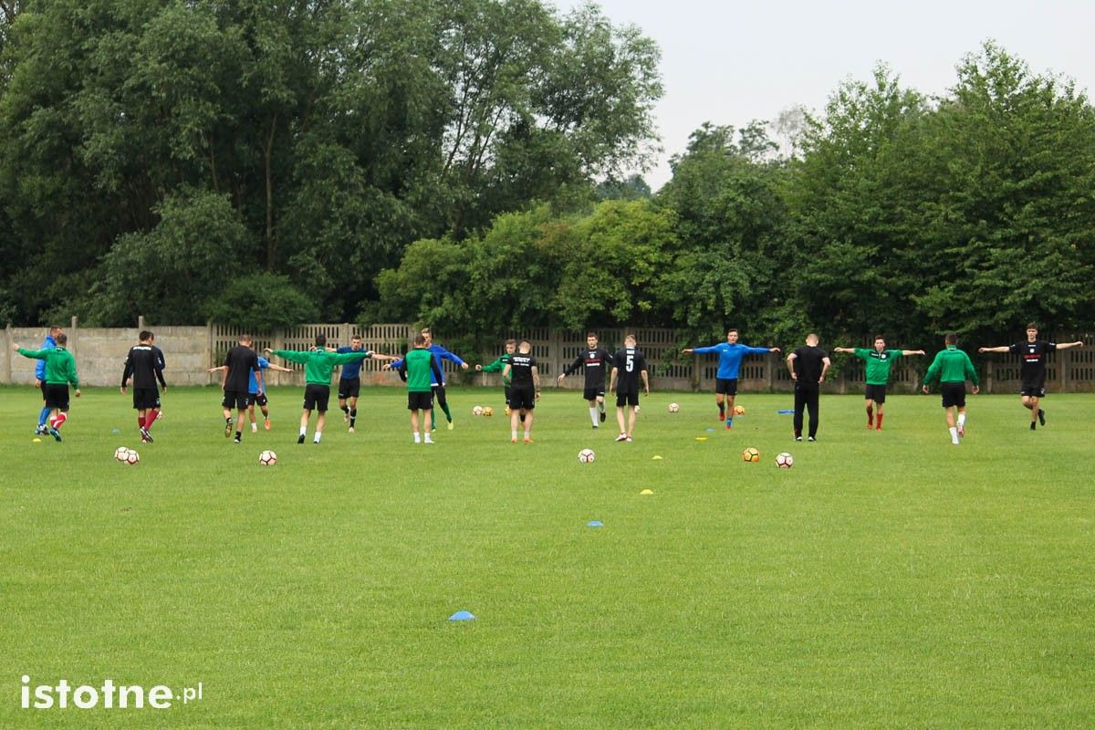 BKS na pierwszym treningu przed IV ligą