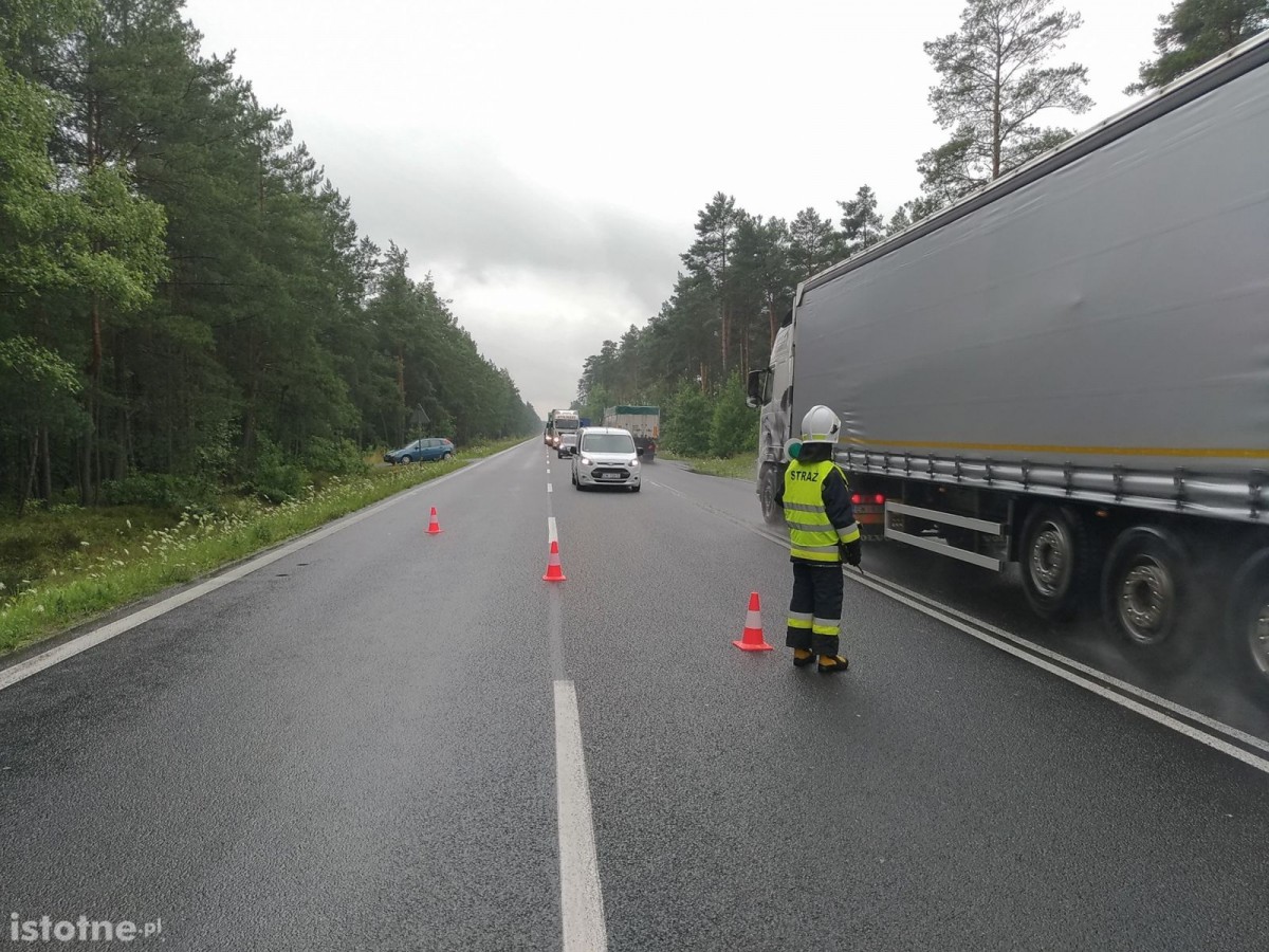 Śmiertelny wypadek koło Trzebienia, kierowca audi nie żyje