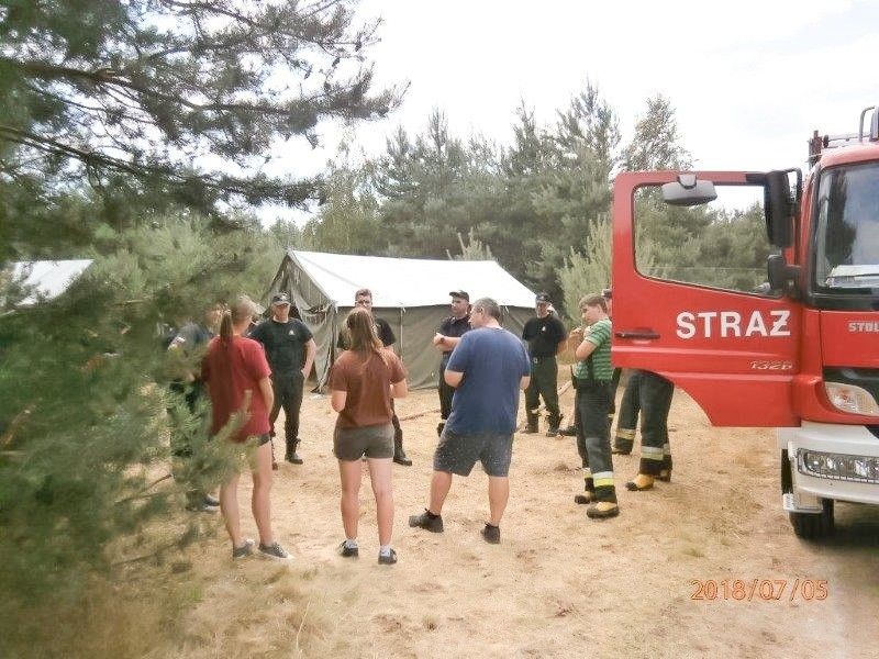 Strażacy wspierają harcerzy