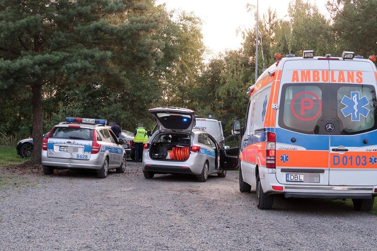 Policjant potrącony podczas pościgu