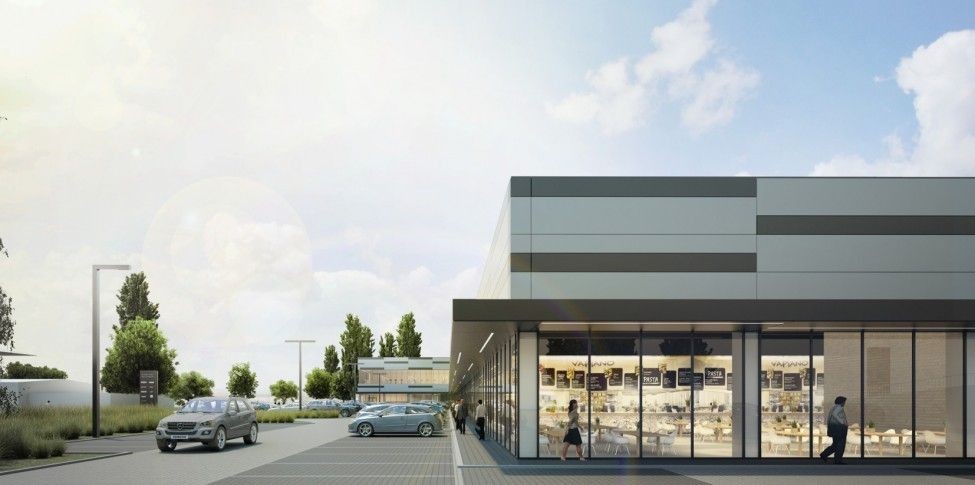 Wizualizacja Parku Handlowego 