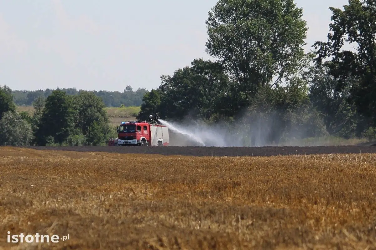 Kolejne pożary ściernisk
