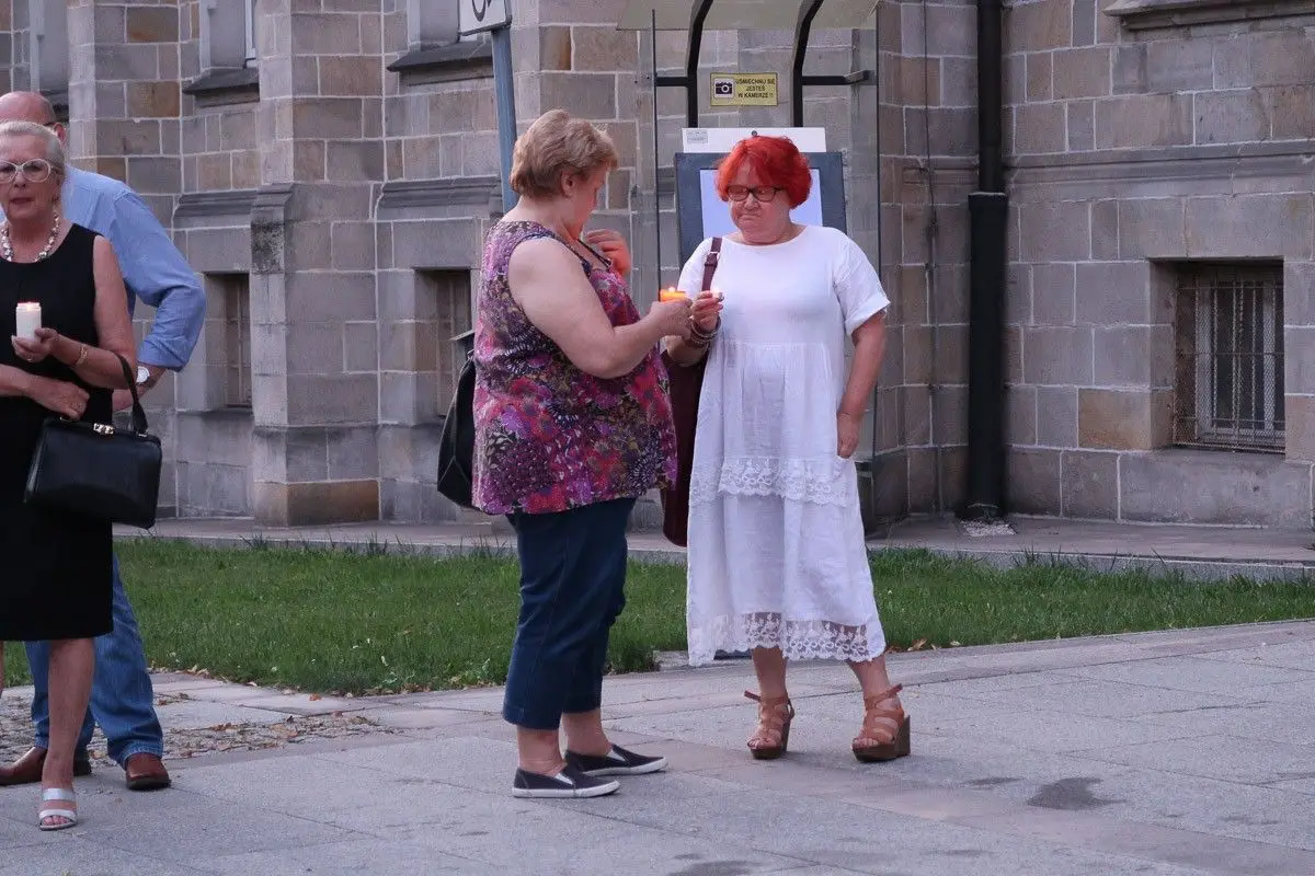 Bolesławianie protestują przed Sądem Rejonowym