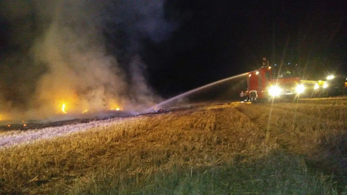 Pożar w Raciborowicach Górnych