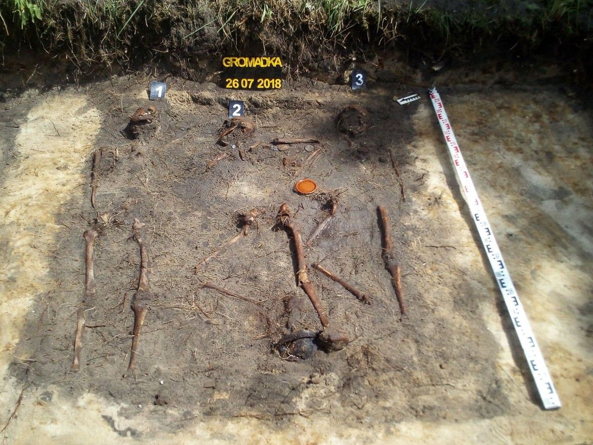 Gromadka: znaleźli kości niemieckich żołnierzy