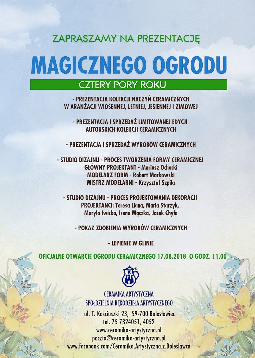 Magiczny Ogród Ceramiki Artystycznej