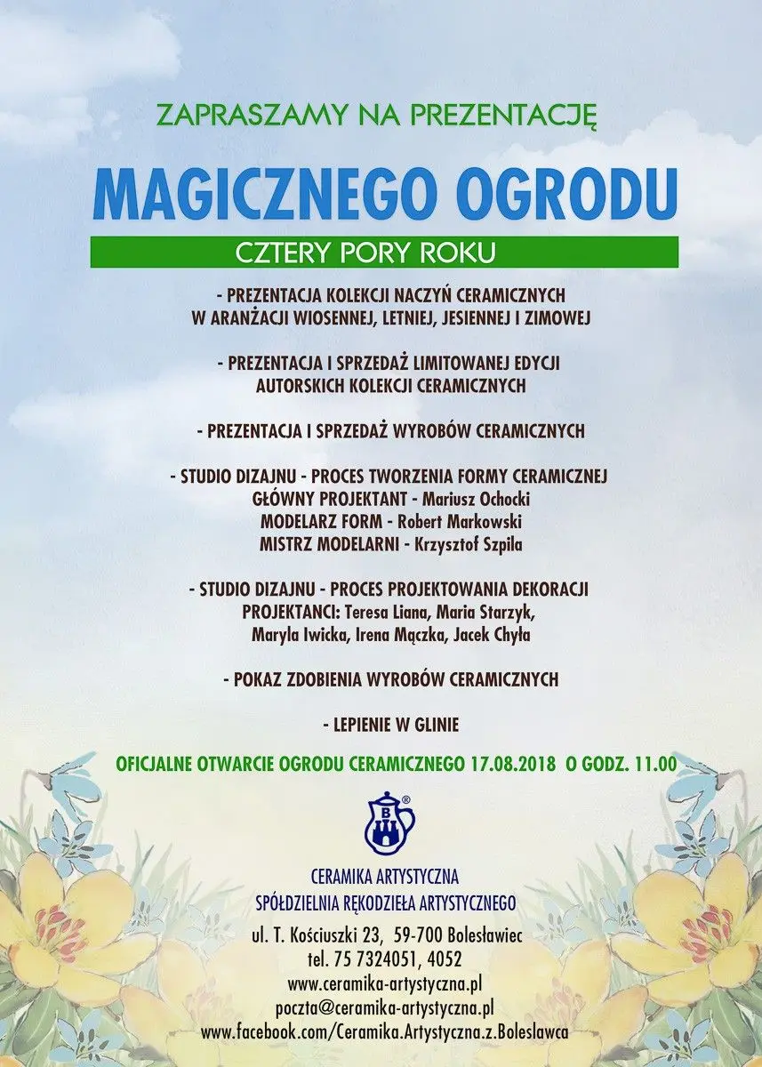 Magiczny Ogród Ceramiki Artystycznej