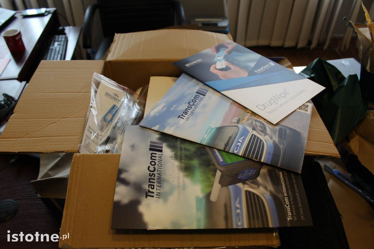 Sto narkotestów i pięć alkomatów dla bolesławieckiej policji