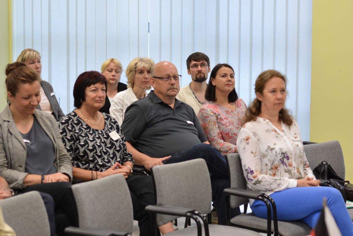 Urzędnicy z Powiatu Bautzen w Powiecie Bolesławieckim