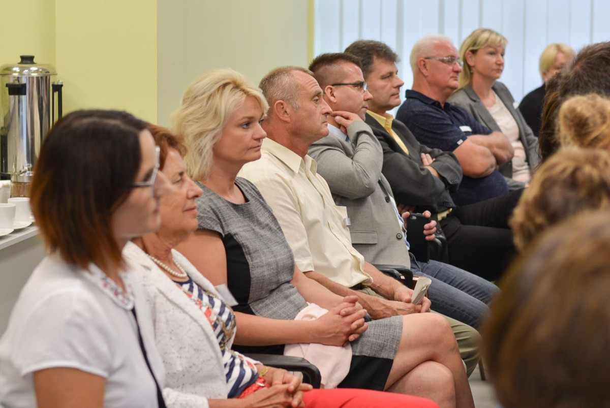 Urzędnicy z Powiatu Bautzen w Powiecie Bolesławieckim