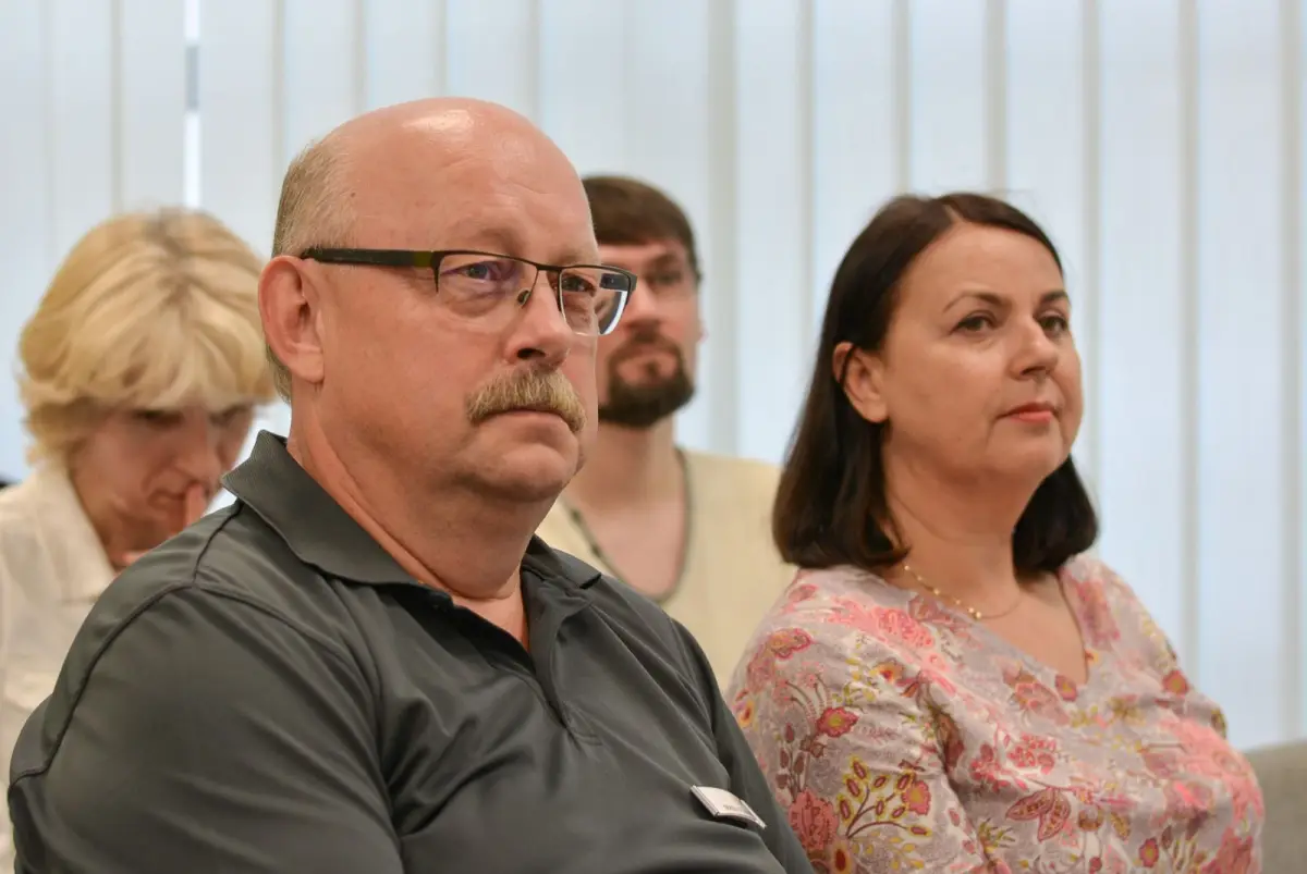 Urzędnicy z Powiatu Bautzen w Powiecie Bolesławieckim