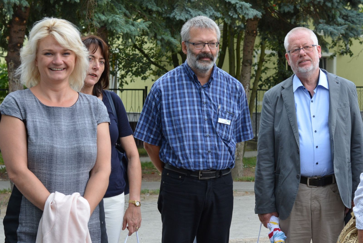 Urzędnicy z Powiatu Bautzen w Powiecie Bolesławieckim