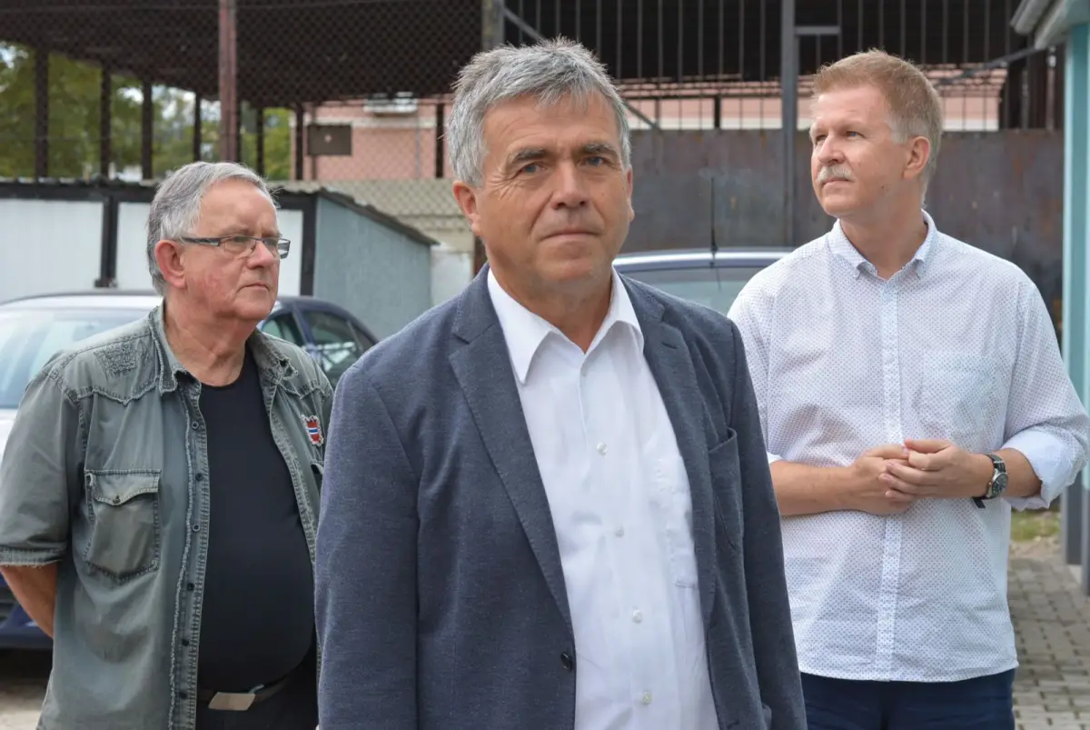 Urzędnicy z Powiatu Bautzen w Powiecie Bolesławieckim