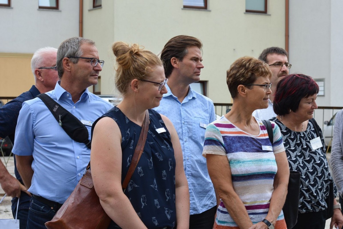 Urzędnicy z Powiatu Bautzen w Powiecie Bolesławieckim