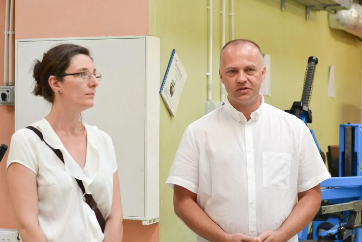 Urzędnicy z Powiatu Bautzen w Powiecie Bolesławieckim