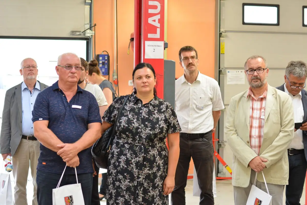Urzędnicy z Powiatu Bautzen w Powiecie Bolesławieckim