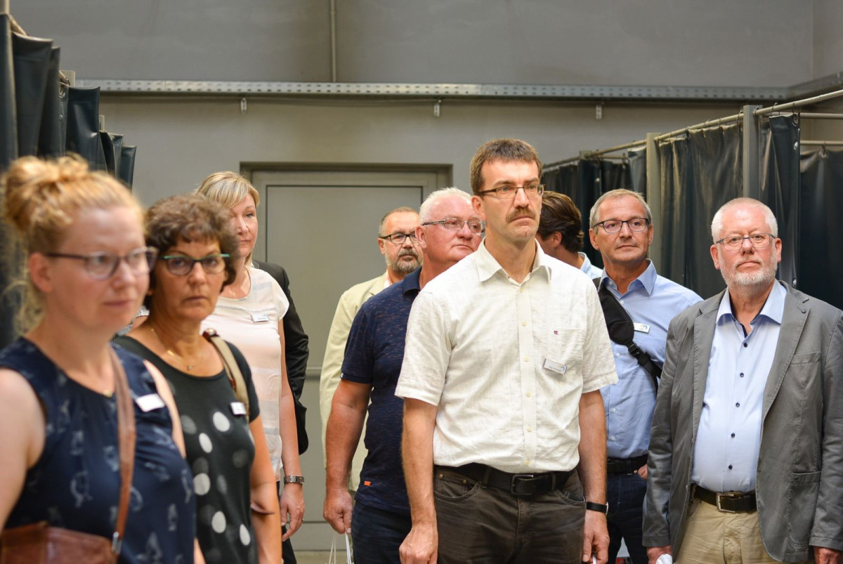 Urzędnicy z Powiatu Bautzen w Powiecie Bolesławieckim