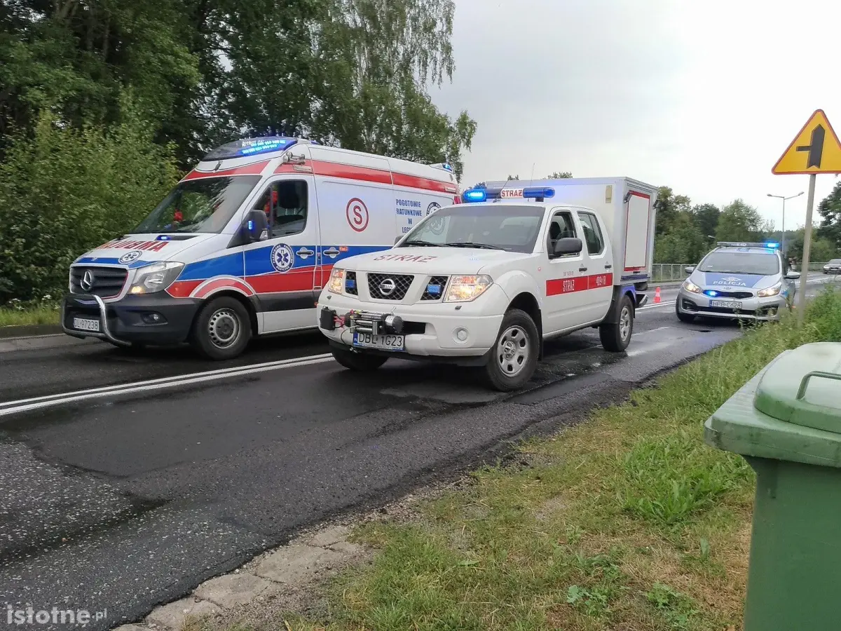 Śmiertelny wypadek w Golnicach