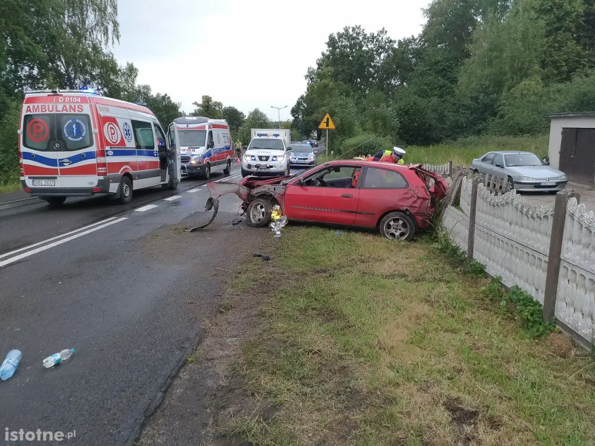 Śmiertelny wypadek w Golnicach