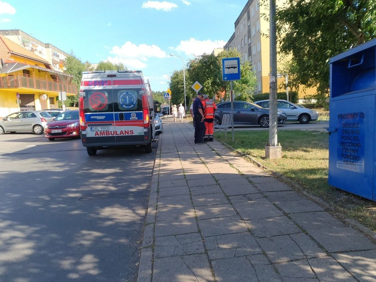 Potrącenie przy Starzyńskiego