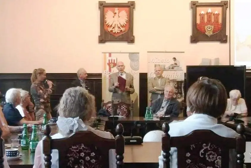 Wizyta Bundesheimatgruppe Bunzlau zu Siegburg w Bolesławcu