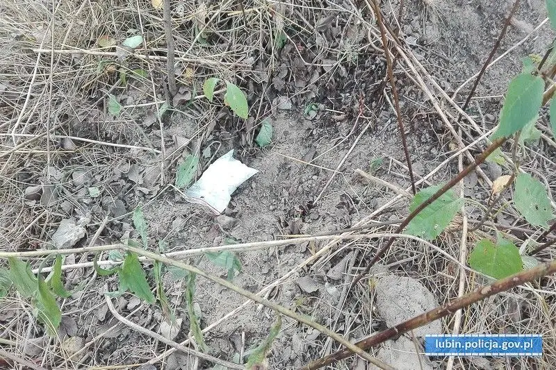 90 gramów amfetaminy ukrył w… chaszczach