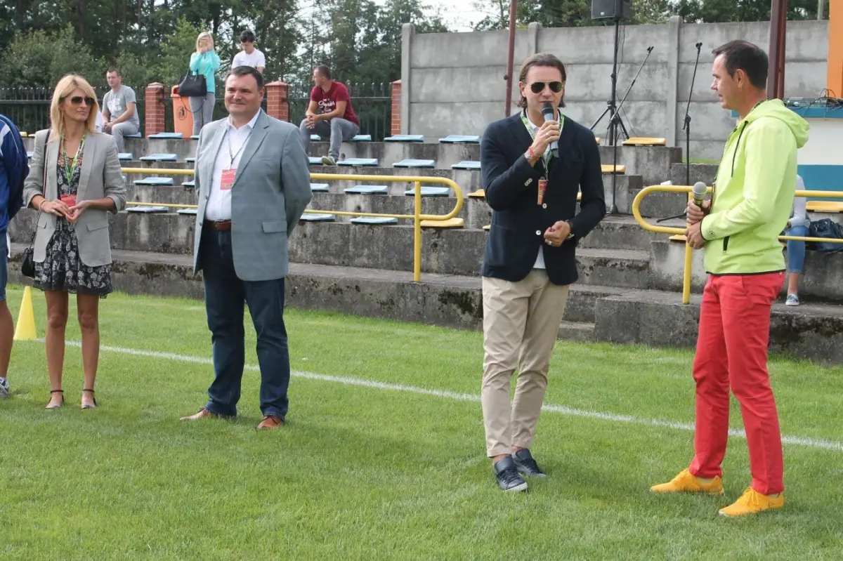 Radosław Majdan na Gminnym Festiwalu Sportu