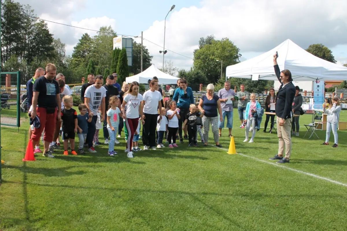 Radosław Majdan na Gminnym Festiwalu Sportu