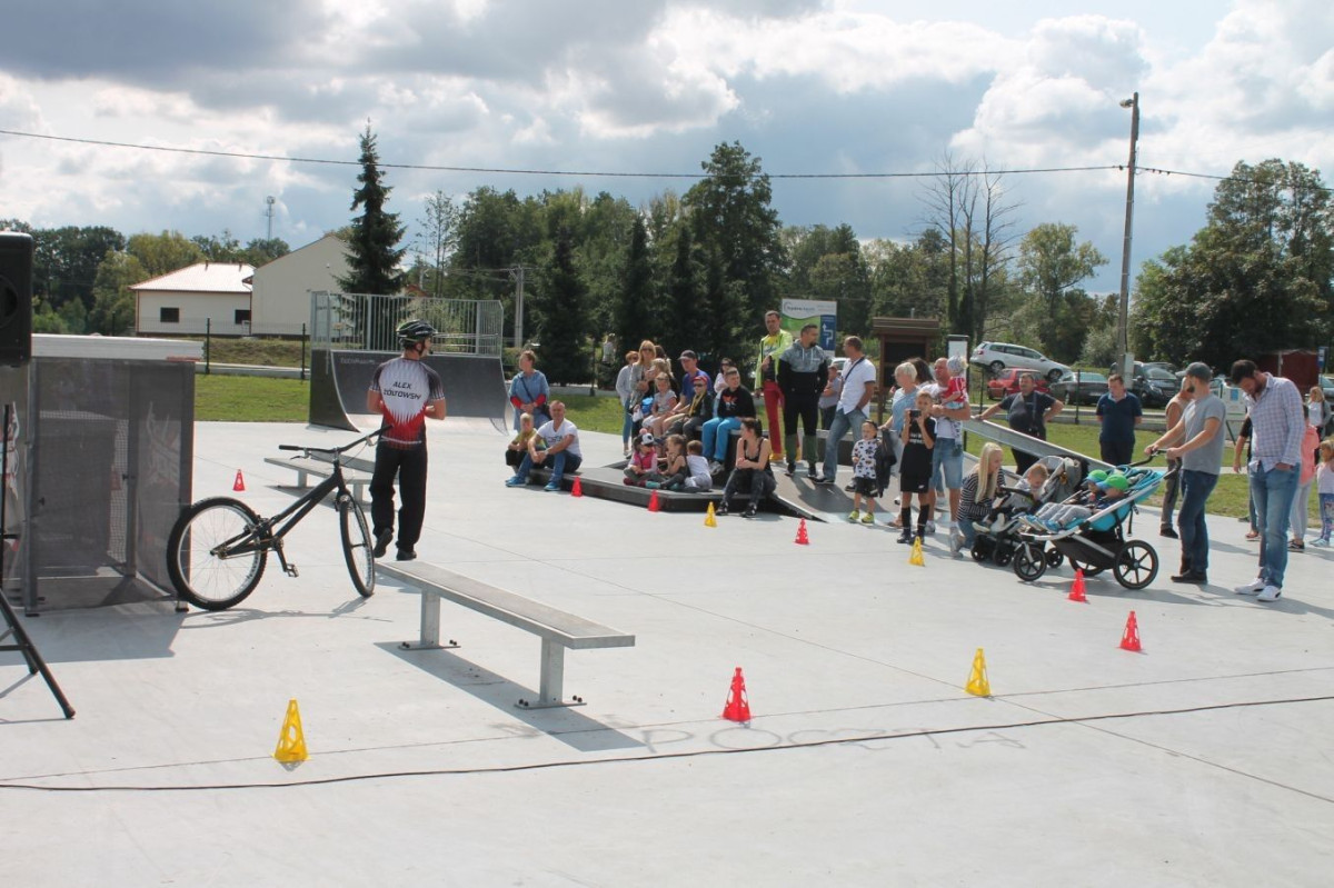 Radosław Majdan na Gminnym Festiwalu Sportu