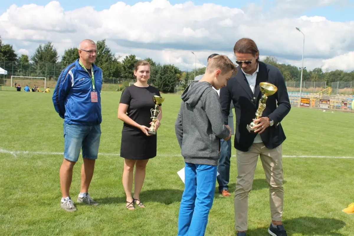 Radosław Majdan na Gminnym Festiwalu Sportu