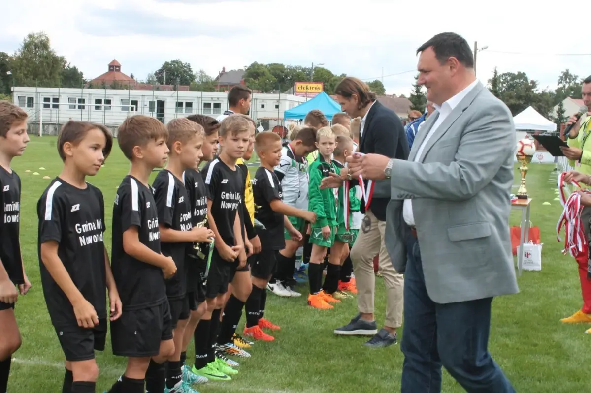 Radosław Majdan na Gminnym Festiwalu Sportu