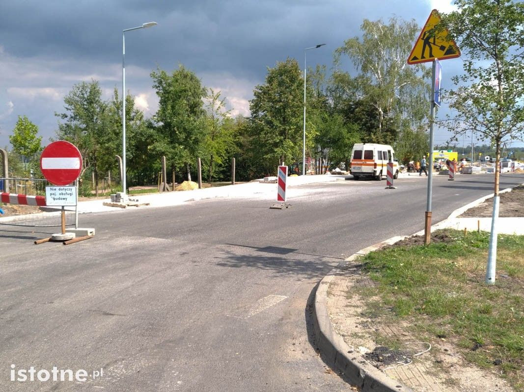 Można zjeżdżać z ronda na aleję Tysiąclecia