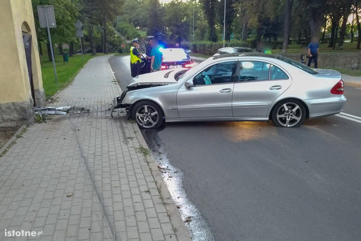 Kolizja na ul. Garncarskiej