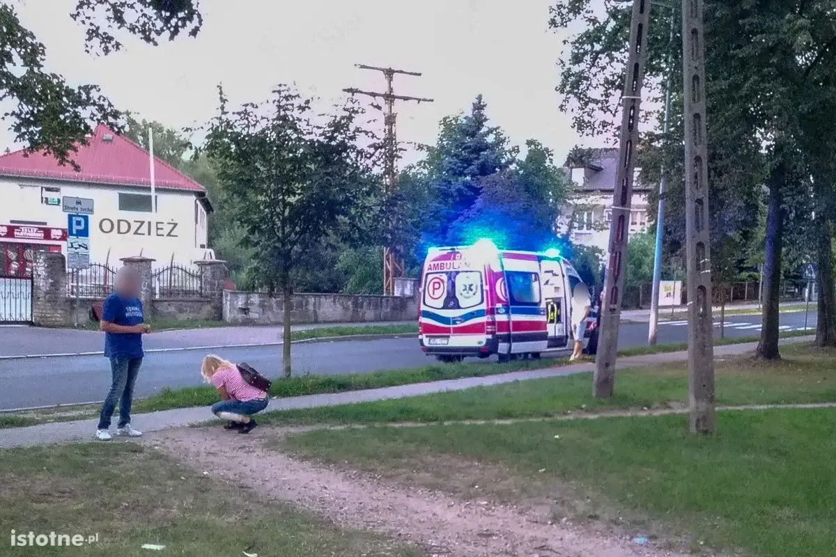 Kolizja na ul. Garncarskiej