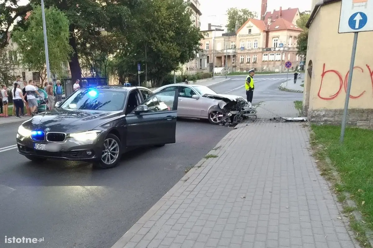 Kolizja na ul. Garncarskiej