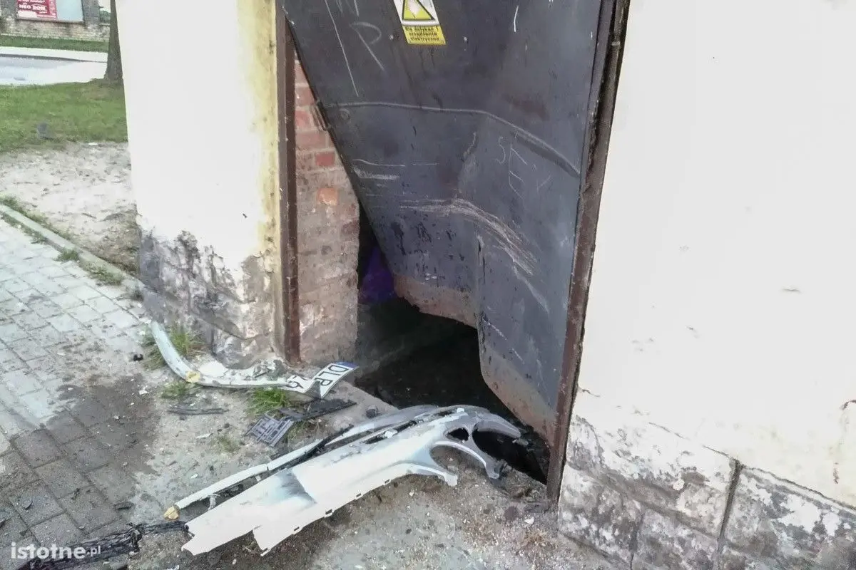 Kolizja na ul. Garncarskiej