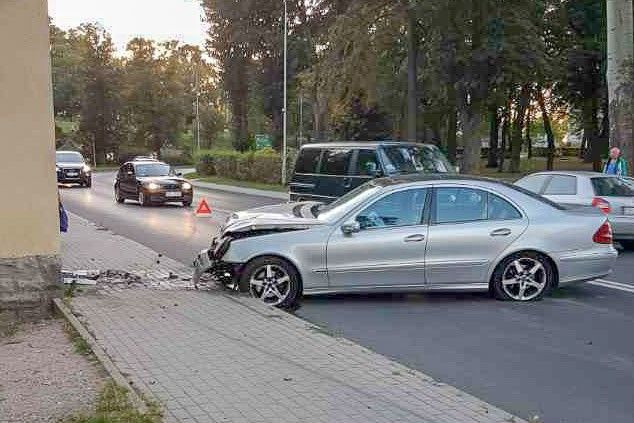 Kolizja na ul. Garncarskiej