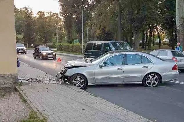 Kolizja na ul. Garncarskiej