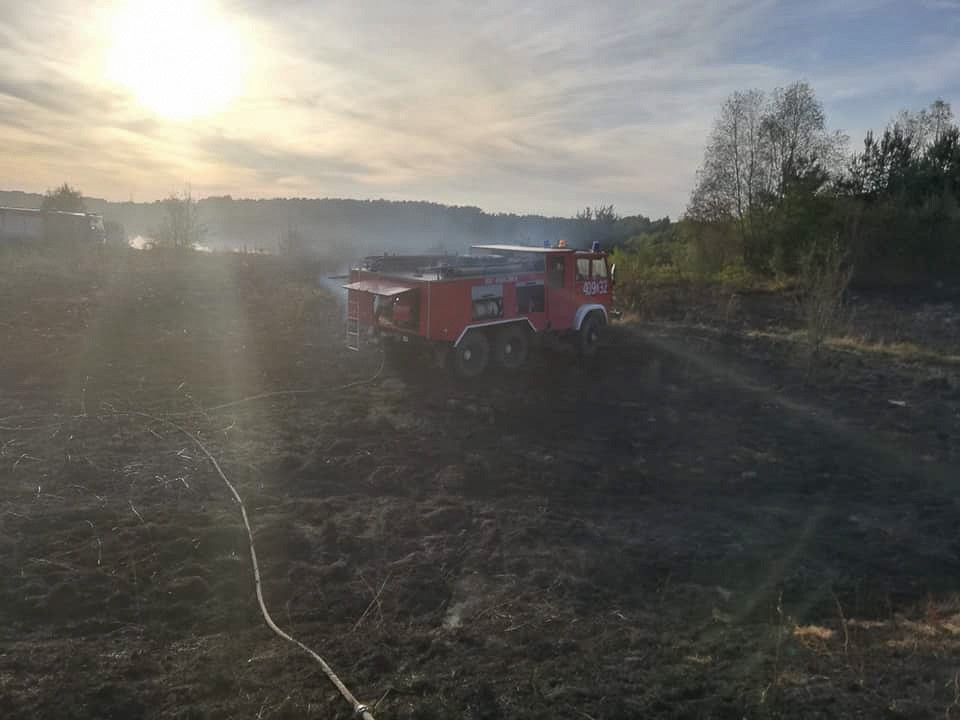 Pożar w Trzebieniu Małym