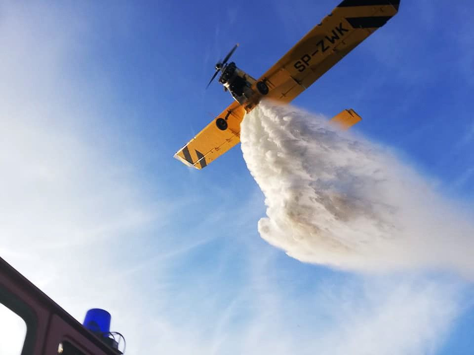 Pożar w Trzebieniu Małym