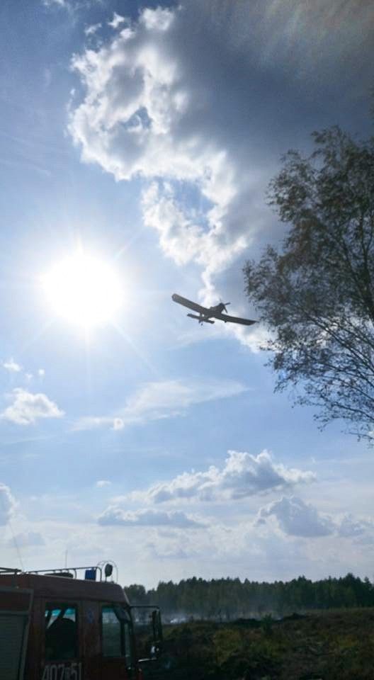 50 zastępów straży i 5 samolotów. Straszny pożar na poligonie w Świętoszowie