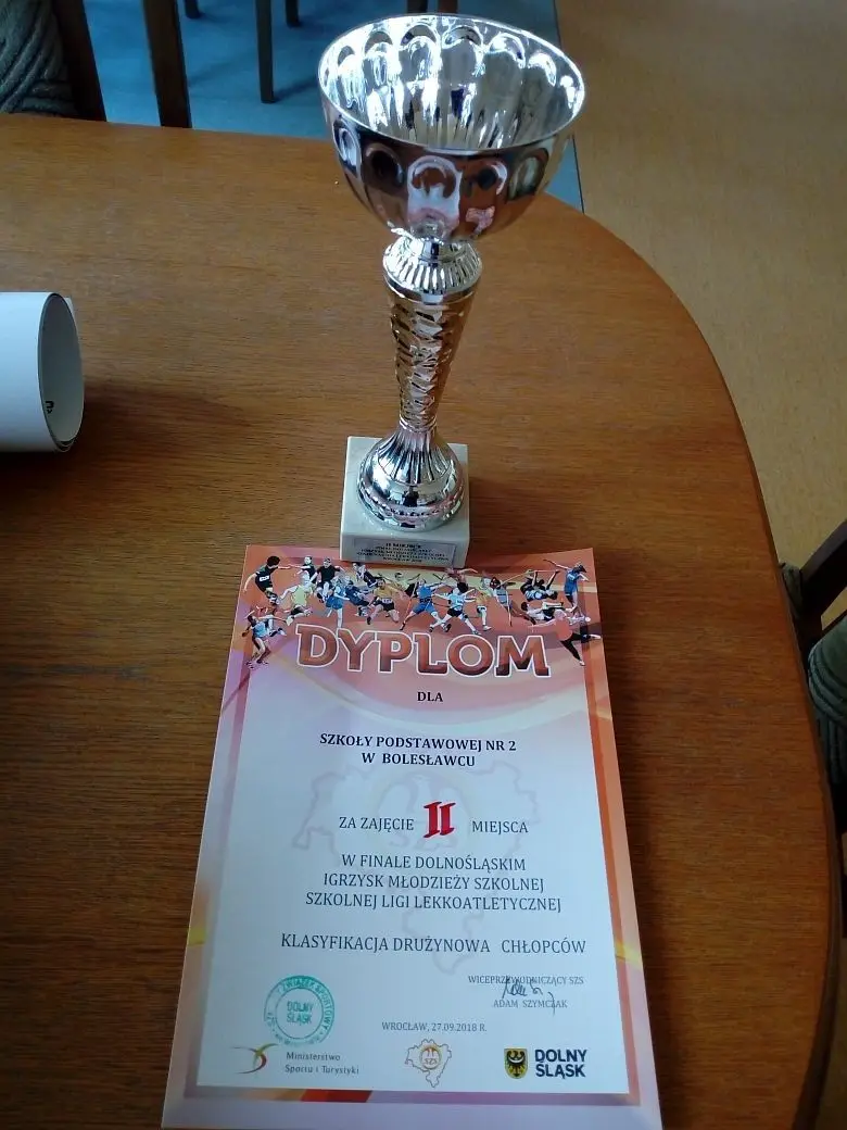 Lekkoatleci z "Dwójki" wicemistrzami Dolnego Śląska
