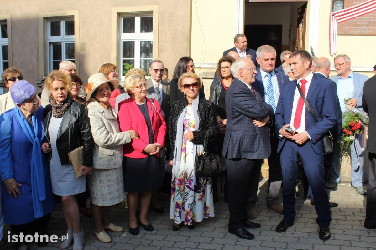 Odsłonięcie tablicy ku pamięci Jerzego Szmajdzińskiego