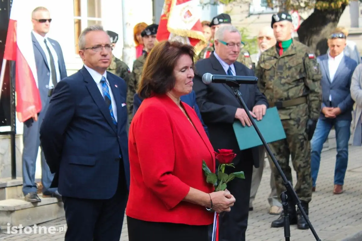 Odsłonięcie tablicy ku pamięci Jerzego Szmajdzińskiego