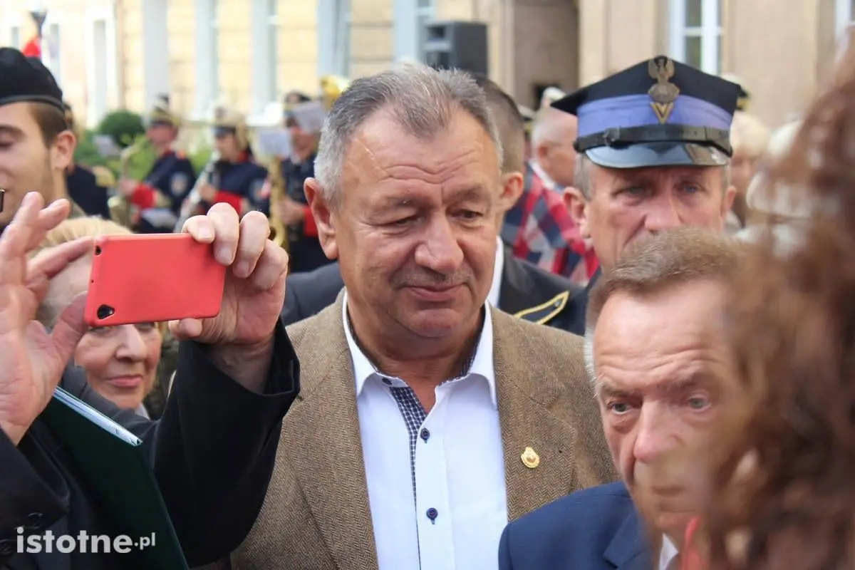 Odsłonięcie tablicy ku pamięci Jerzego Szmajdzińskiego