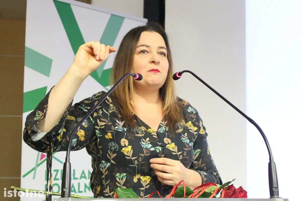 Grażyna Hanaf na wręczeniu nagród w konkursie Glina Show 2018